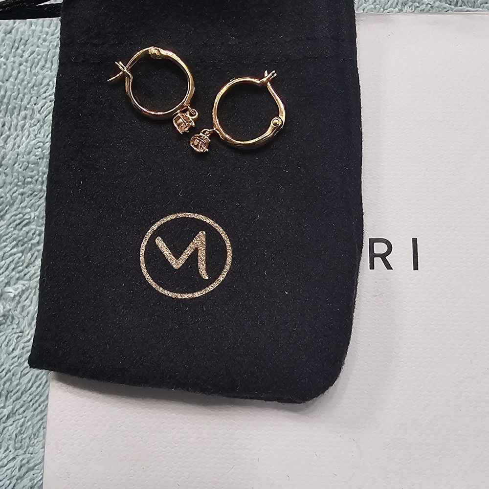 Round Topaz Hoops Mejuri